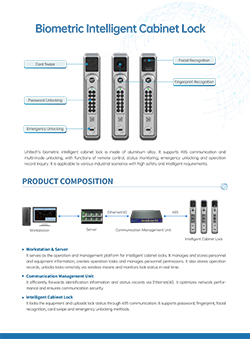 Biometric Intelligent Cabinet Lock